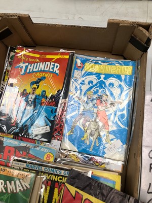 Lot 1217 - Vintage magazines, comics, and other...