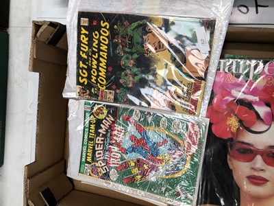 Lot 1217 - Vintage magazines, comics, and other...