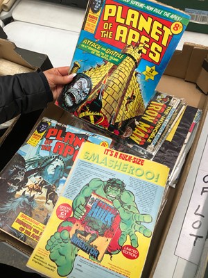 Lot 1217 - Vintage magazines, comics, and other...