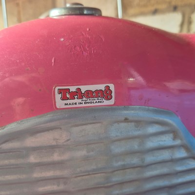 Lot 1400 - A rare 1960's Tri-Ang pedal car with Pegasus...