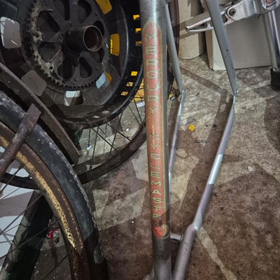 Lot 1438 - Motorcycle- Mercury cyclemaster- Frame only-...