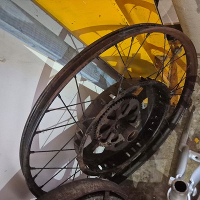 Lot 1438 - Motorcycle- Mercury cyclemaster- Frame only-...