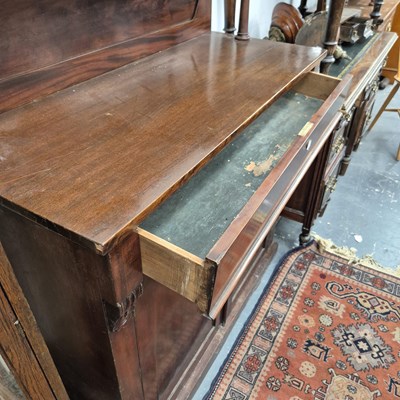 Lot 2214 - An early Victorian mahogany Chiffonier with...