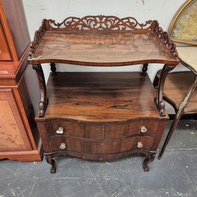 Lot 2224 - An early 19th- century rosewood serving...