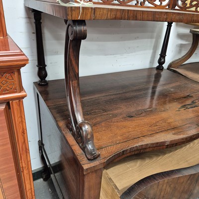 Lot 2224 - An early 19th- century rosewood serving...