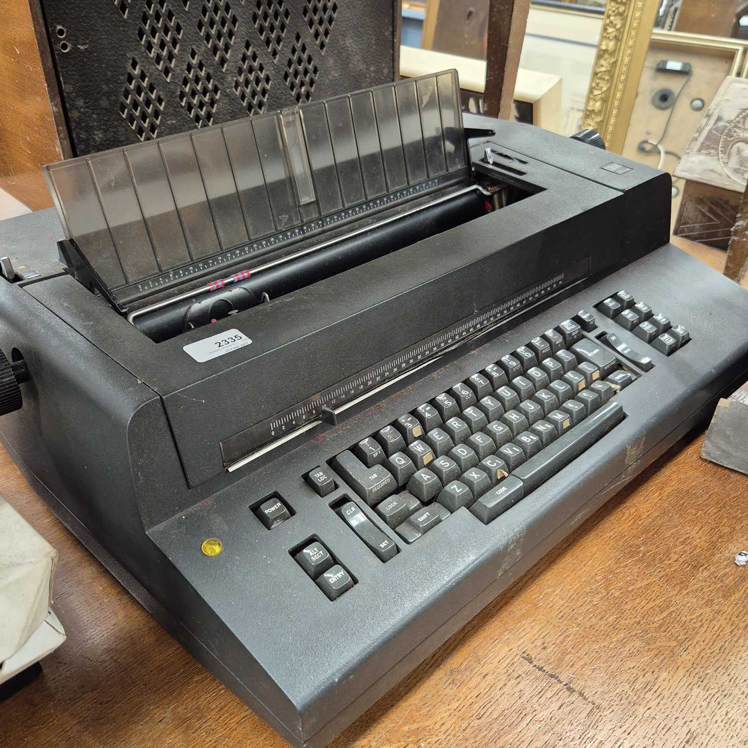 Lot 2335 - A vintage IBM golfball typewriter.