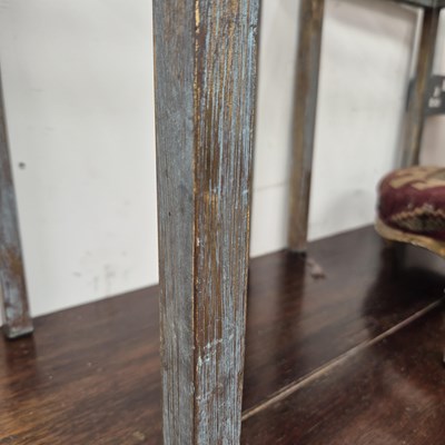 Lot 2358 - A pair of designer brass table bases.