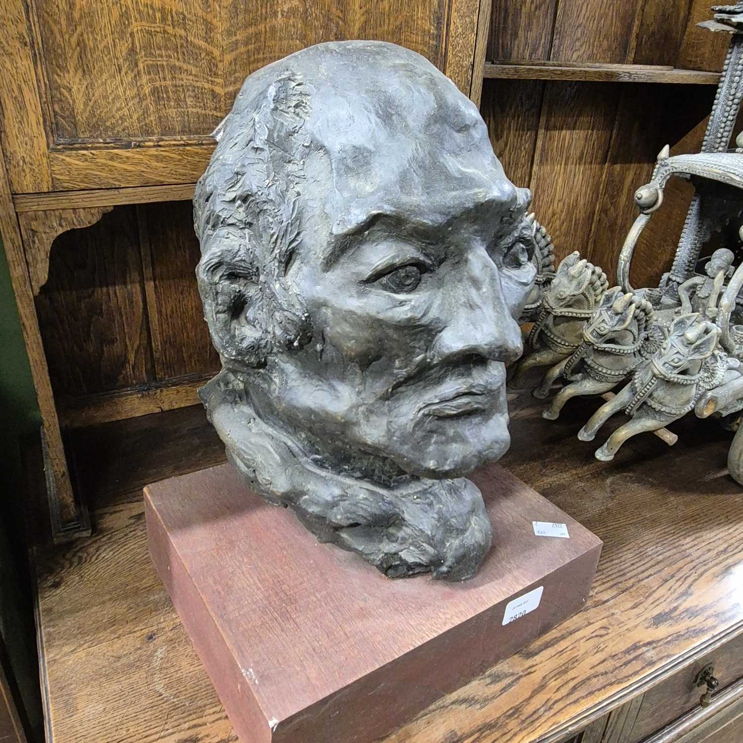 Lot 2820 - A pair of sculpture busts by V. O'Donnell.