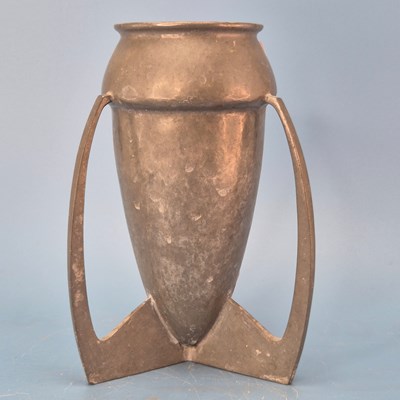 Lot 239 - A Tudric pewter bullet vase t a design by...