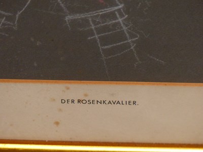 Lot 4 - Mid-20th-century school.  Der Rosenkavalier....