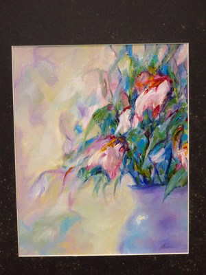 Lot 15 - Elena Henshaw (20th/21st century) Lilac Mood....