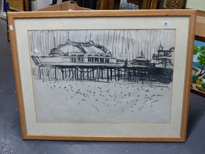 Lot 22 - Nick Schlee ( b.1931) ARR. Brighton Pier....
