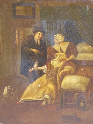 Lot 40 - 18th century, After Gabriel Metsu (1627-1667)....