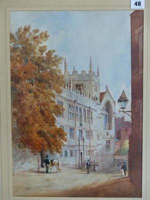 Lot 48 - J. Dolby (19th century) Shrewsbury school....