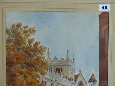 Lot 48 - J. Dolby (19th century) Shrewsbury school....