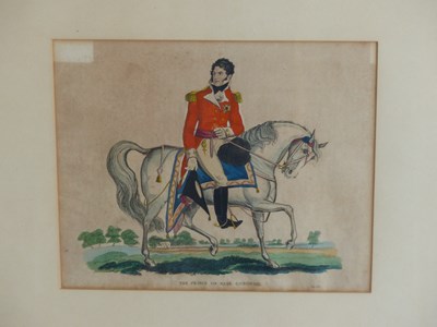 Lot 52 - A pair of early 19th-century hand coloured...
