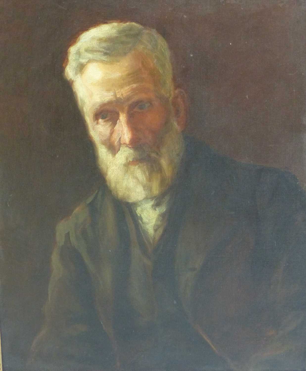 Lot 62 - Early 20th-century school. Portrait of a...