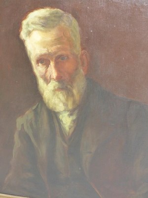 Lot 62 - Early 20th-century school. Portrait of a...