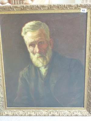 Lot 62 - Early 20th-century school. Portrait of a...