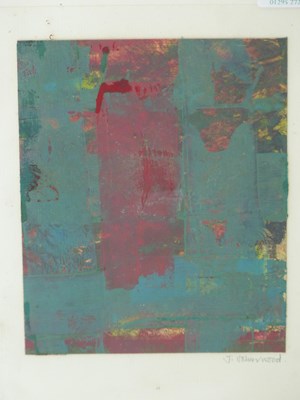 Lot 73 - J. Isherwood. (20th century) Abstract forms....