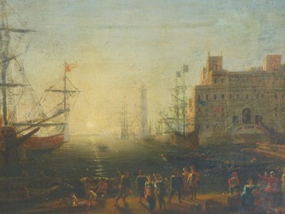 Lot 88 - 18th century Italian school. Shipping off an...