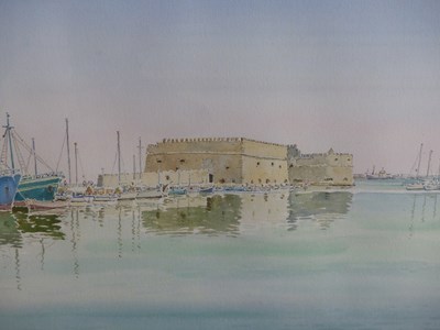 Lot 98 - John Lynch ( 20th century) The Venetian fort,...