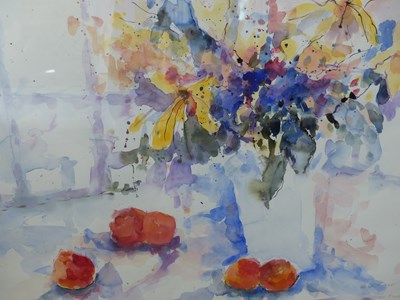 Lot 97 - Rosina Flower. (1933-2023) ARR. Still life,...