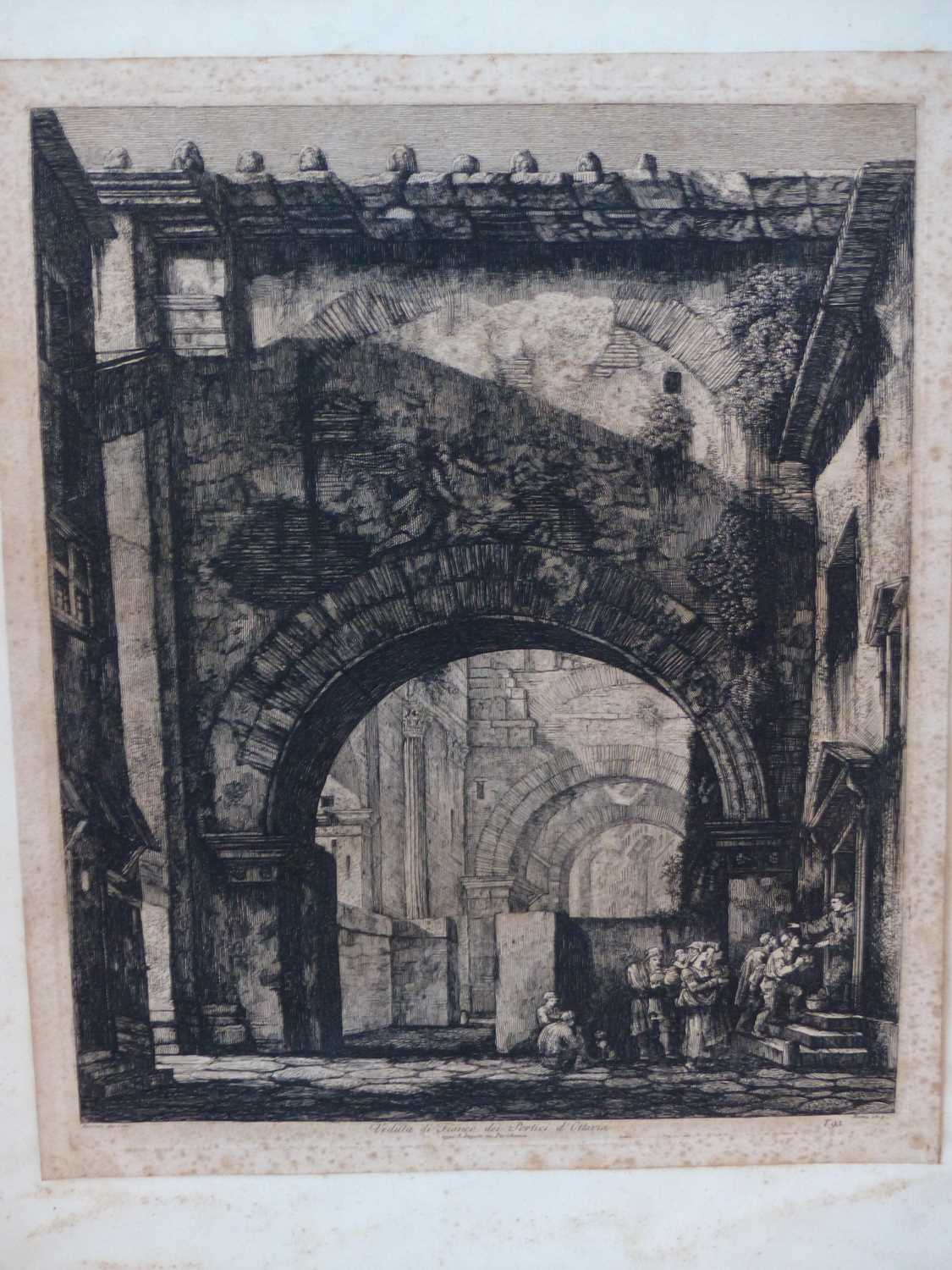 Lot 107 - After Luigi Rossini (1790-1857) Side view of...