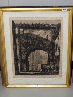 Lot 107 - After Luigi Rossini (1790-1857) Side view of...