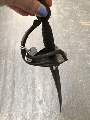 Lot 219 - An antique sword.