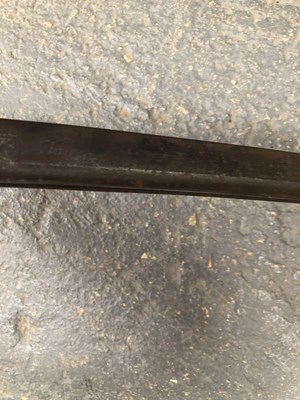 Lot 219 - An antique sword.
