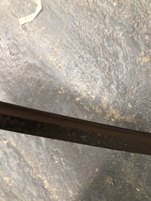 Lot 219 - An antique sword.