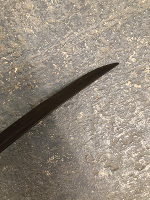 Lot 219 - An antique sword.