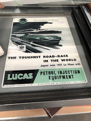 Lot 238 - A collection of motor racing-related prints,...