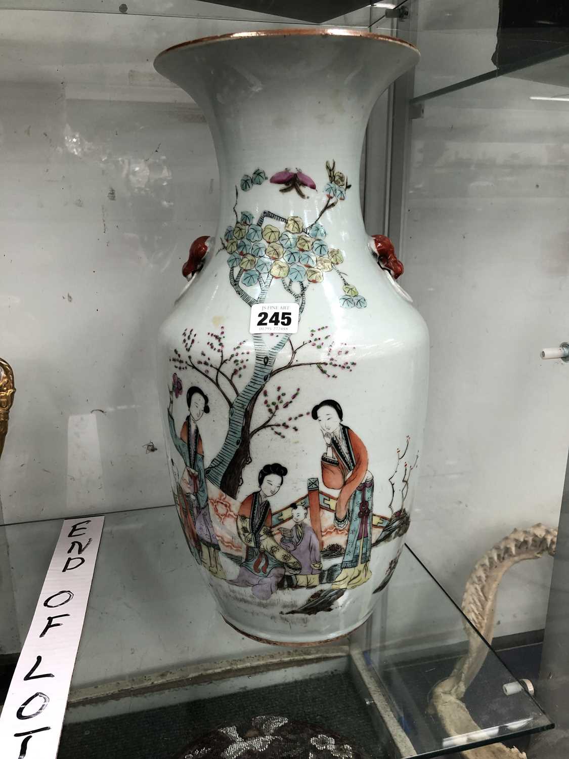 Lot 245 - A large antique Chinese vase.