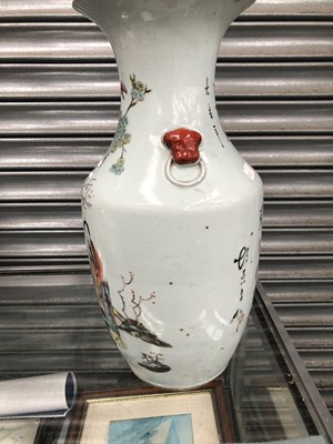 Lot 245 - A large antique Chinese vase.