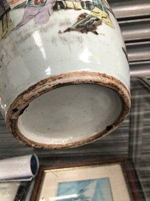 Lot 245 - A large antique Chinese vase.