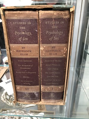 Lot 305 - Studies In The Psychology Of Sex, by Havelock...