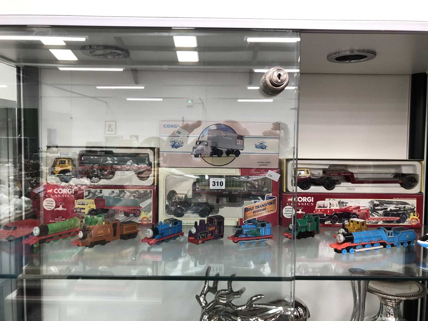 Lot 310 - Ertl Thomas the tank engine toys together with...