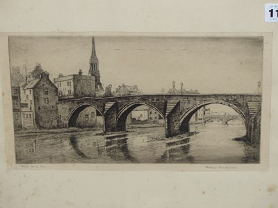 Lot 111 - Matthew Henderson (Fl.1919-1949) Auld Brig....