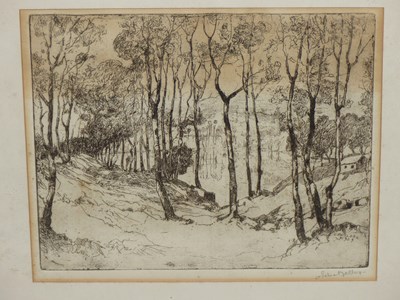 Lot 123 - C. Edmond Delbos ( 1879-1949) A View accross...