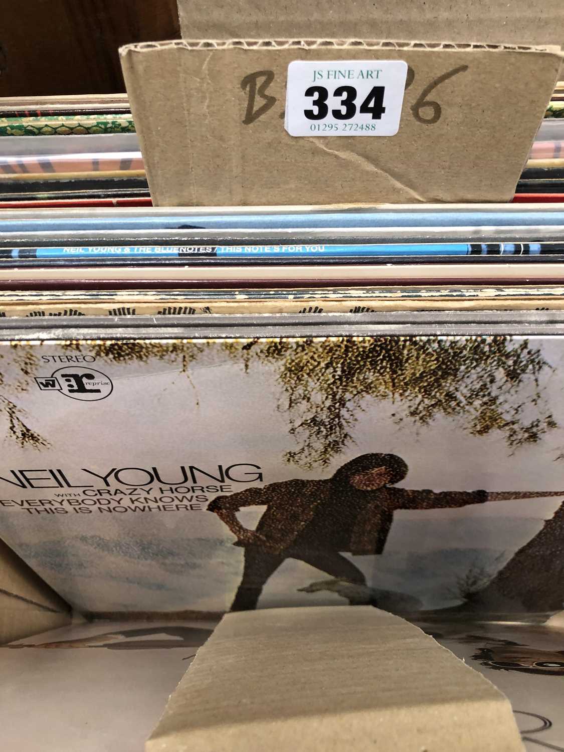Lot 334 - Neil Young / Billy Joel - 10 LP Records; Neil...