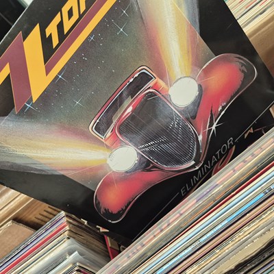 Lot 335 - American Rock - 13 LP Records; Frank Zappa -...