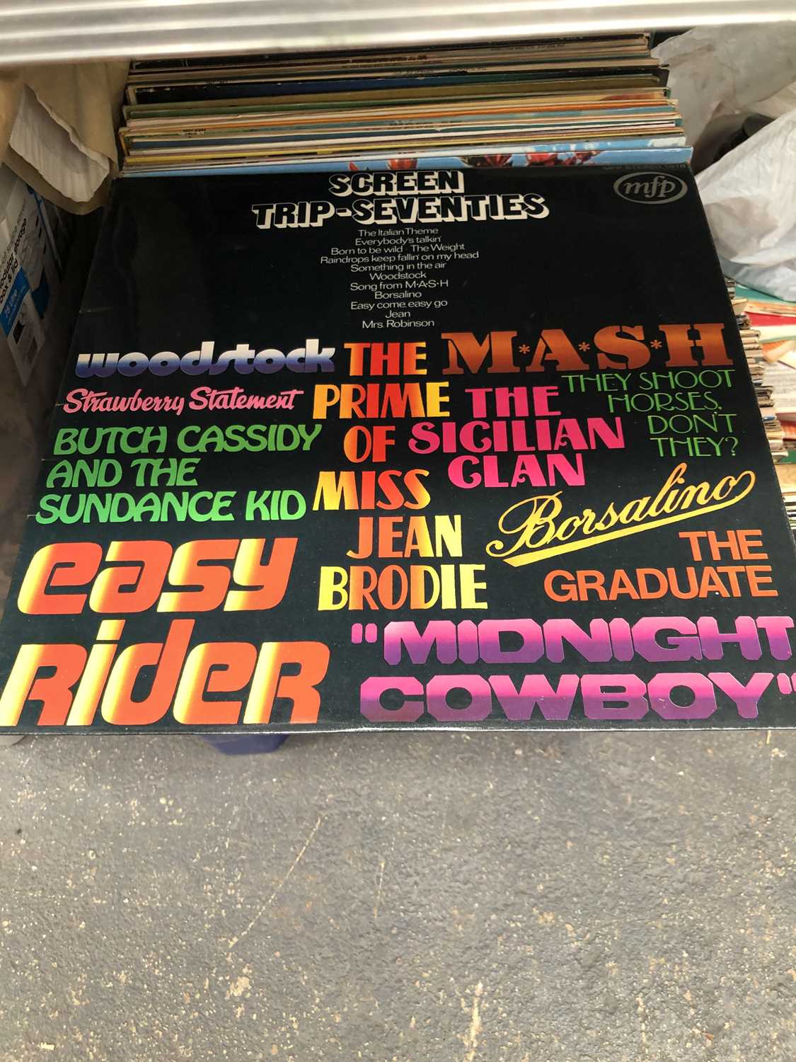 Lot 376 - Various LP records and 78s. Top Of The Pops,...