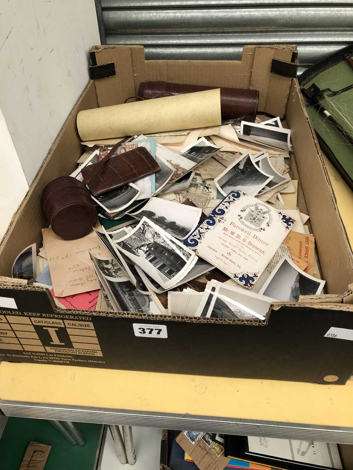 Lot 377 - Ephemera - A collection of antique and vintage...