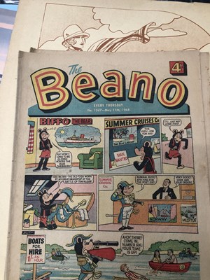 Lot 386 - Ephemera - A copy of The Dandy comic 1955,...