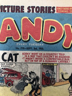 Lot 386 - Ephemera - A copy of The Dandy comic 1955,...