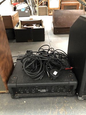 Lot 401 - Aslin Dane amplifier, a Rocktron Amp, and a...