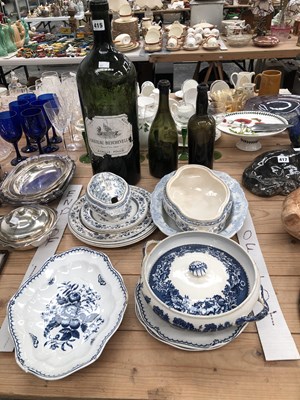 Lot 415 - A Chateau Beychevelle large vintage glass wine...