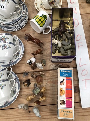 Lot 421 - Wade Whimsies, a Royal Doulton park tea set,...